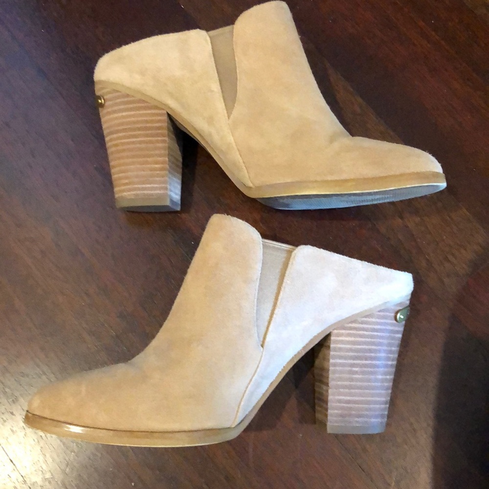 Michael Kors leather booties
